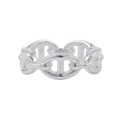 HERMES Chaine d'Ancre Ring Size PM/54/#14 SV925