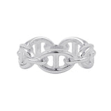 HERMES Chaine d'Ancre Ring Size PM/54/#14 SV925