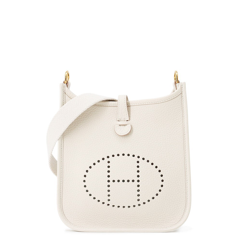 HERMES Evelyne Amazon Short Beton Taurillon Clemence Size TPM