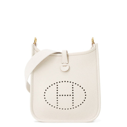 HERMES Evelyne Amazon Short Beton Taurillon Clemence Size TPM