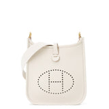 HERMES Evelyne Amazon Short Beton Taurillon Clemence Size TPM