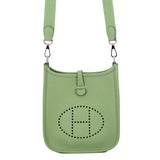 HERMES Evelyne Vert cricket Taurillon Clemence Size TPM