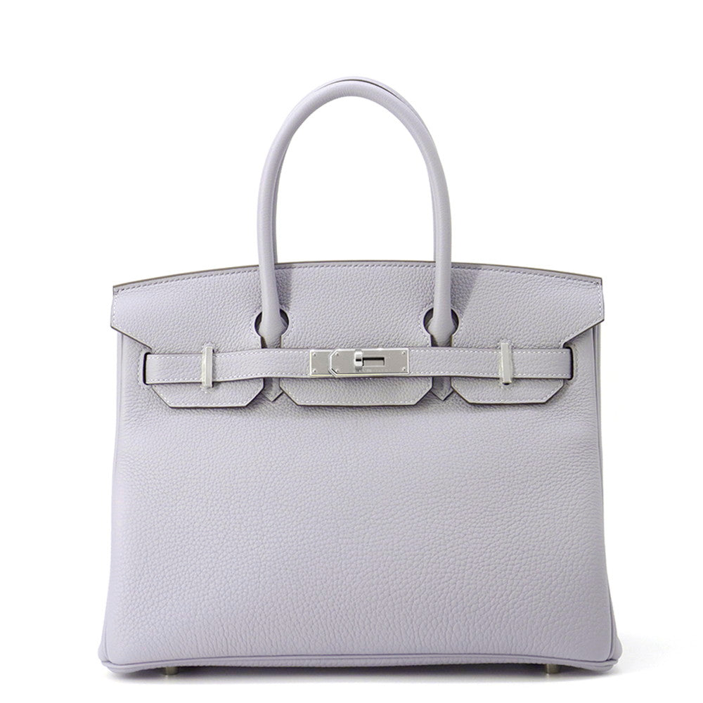 HERMES Birkin Green Pantan Togo Leather Size 30