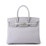 HERMES Birkin Green Pantan Togo Leather Size 30