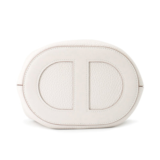 HERMES In the loop Grease pail Taurillon Clemence Swift Leather Size PM