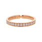 HERMES Ever Kelly PM wedding ring Size 48/#8H119669B 00048 18K Pink Gold