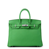 HERMES Birkin Bamboo Togo Leather Size 25