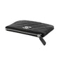 CHANEL Matelasse Star CC Logo Zip Pouch Coin Purse BlackAP4811 Soft Caviar Leather/Rhinestone