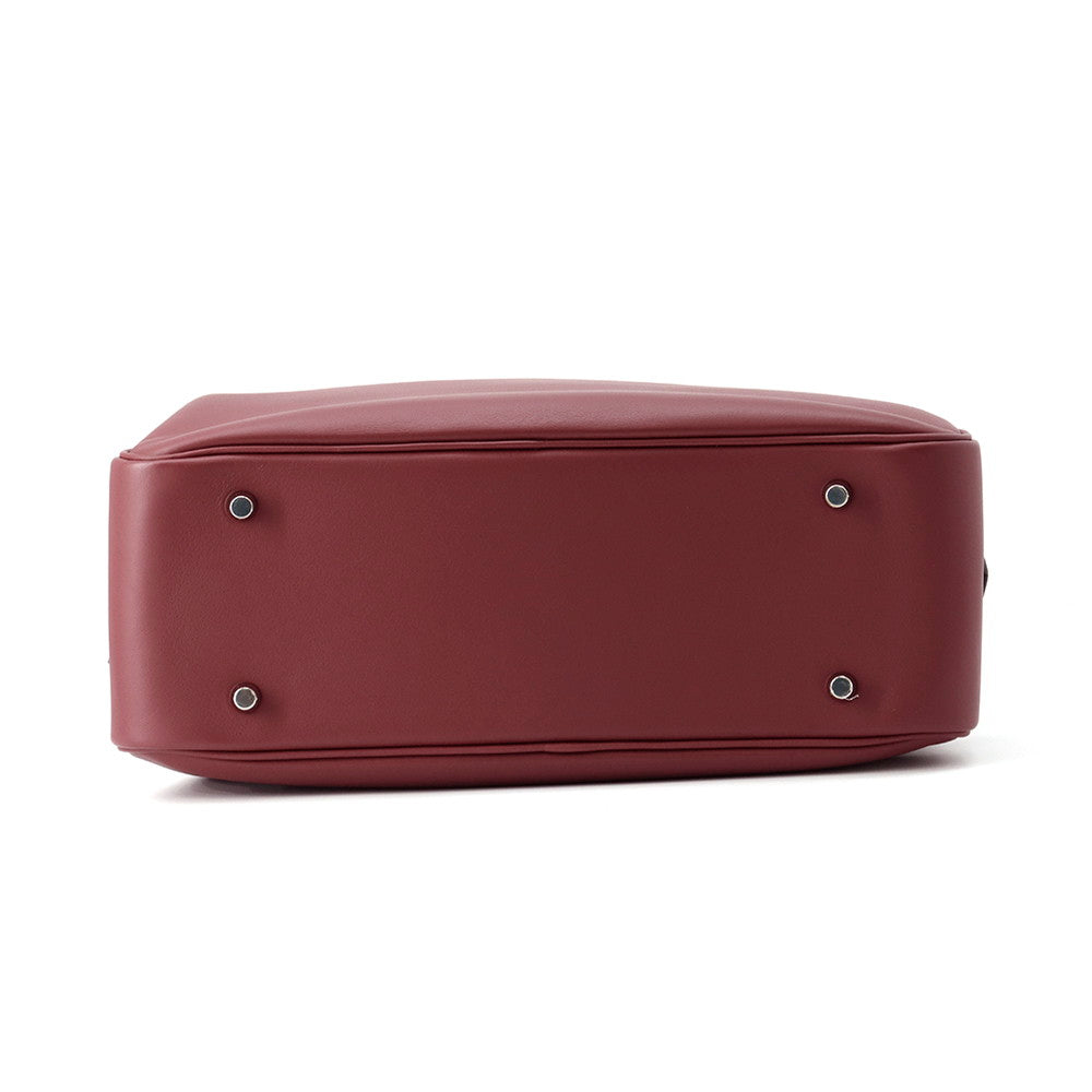 HERMES Plume Rouge H Swift Leather Size 32