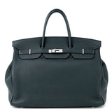 HERMES Birkin Verso Vert Rousseau/Colbert Togo Leather Size 40