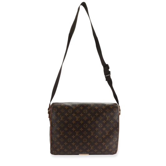 Louis Vuitton Louis Vuitton Brown Monogram Canvas Abbesses Messenger Bag