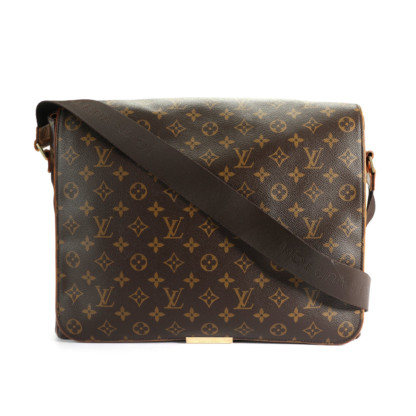 Louis Vuitton Louis Vuitton Brown Monogram Canvas Abbesses Messenger Bag