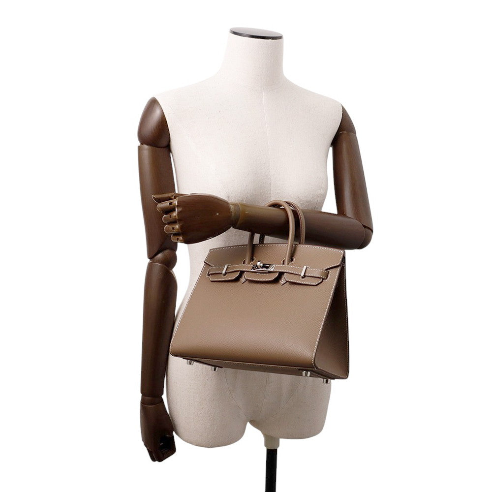 HERMES Birkin Sellier Etoupe Epsom Size 25