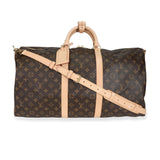 Louis Vuitton Louis Vuitton Monogram Canvas Keepall Bandoulière 55