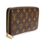 Louis Vuitton Louis Vuitton Monogram Canvas Zippy Wallet