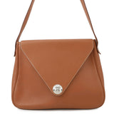HERMES Christine Cognac Taurillon Clemence