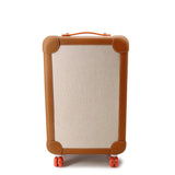 HERMES RMS Rolling Mobility Suitcase Gold Toile H Taurillon Clemence
