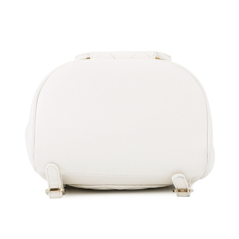 CHANEL Matelasse Backpack WhiteAS3530 Caviar Leather