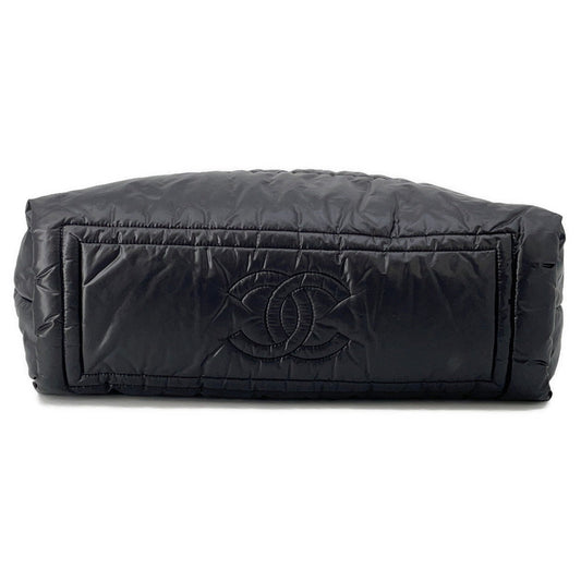 CHANEL Coco Cocoon Tote Bag BlackA47107 Nylon