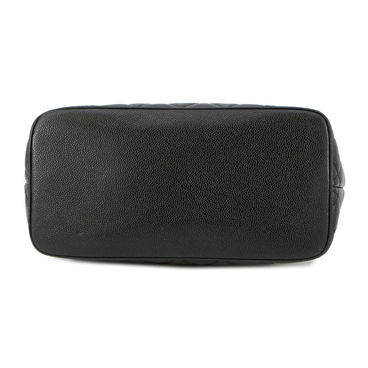 CHANEL Medallion Tote BlackA01804 Caviar Leather