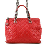 CHANEL Matelasse 2WAYBag RedA92748 Leather