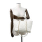 CHANEL Deauville Line 2WAYBag WhiteAS3351 Leather Size MM