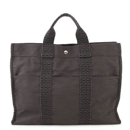 HERMES Her Line Gray Canvas Size MM