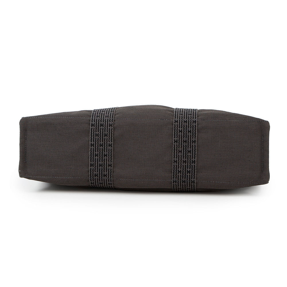 HERMES Her Line Gray Canvas Size MM
