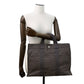 HERMES Her Line Gray Canvas Size MM