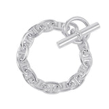 HERMES Chaine d'Ancre Bracelet 14 frames Size PM SV925