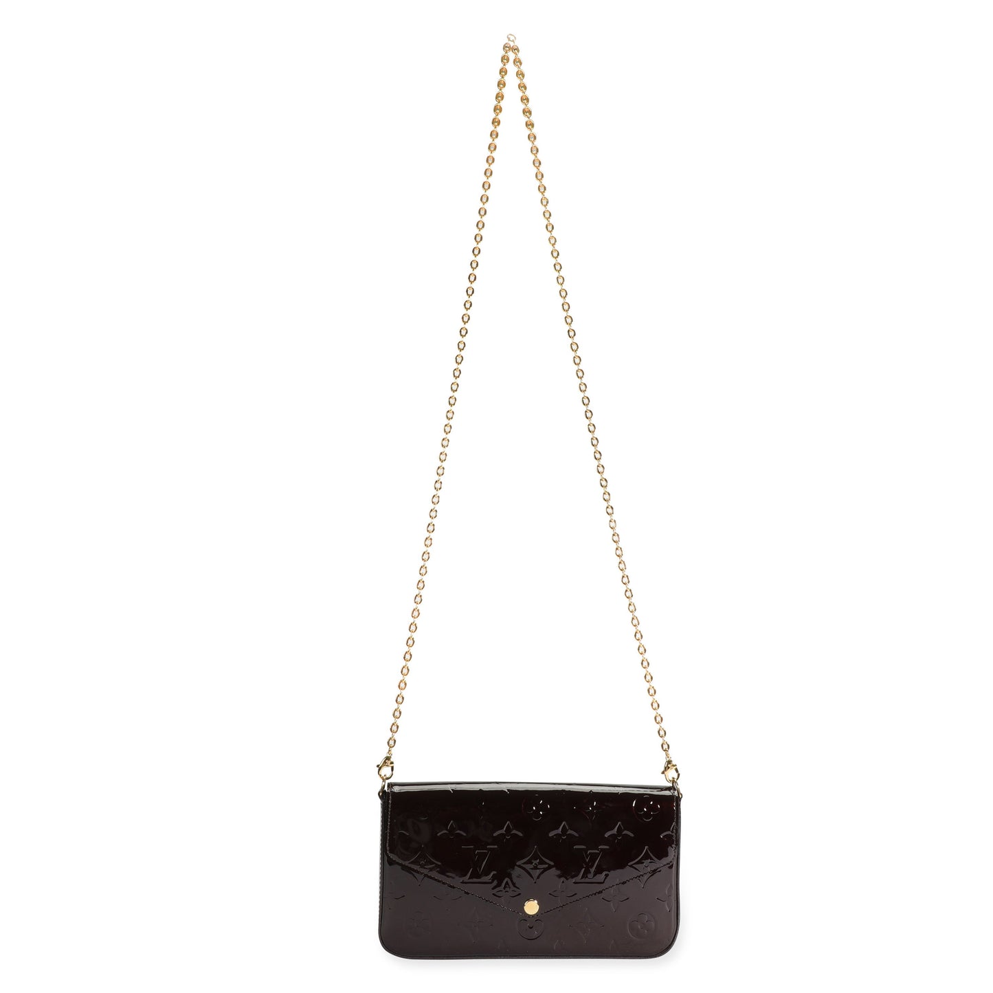 Louis Vuitton Louis Vuitton Amarante Monogram Vernis Félicie Pochette