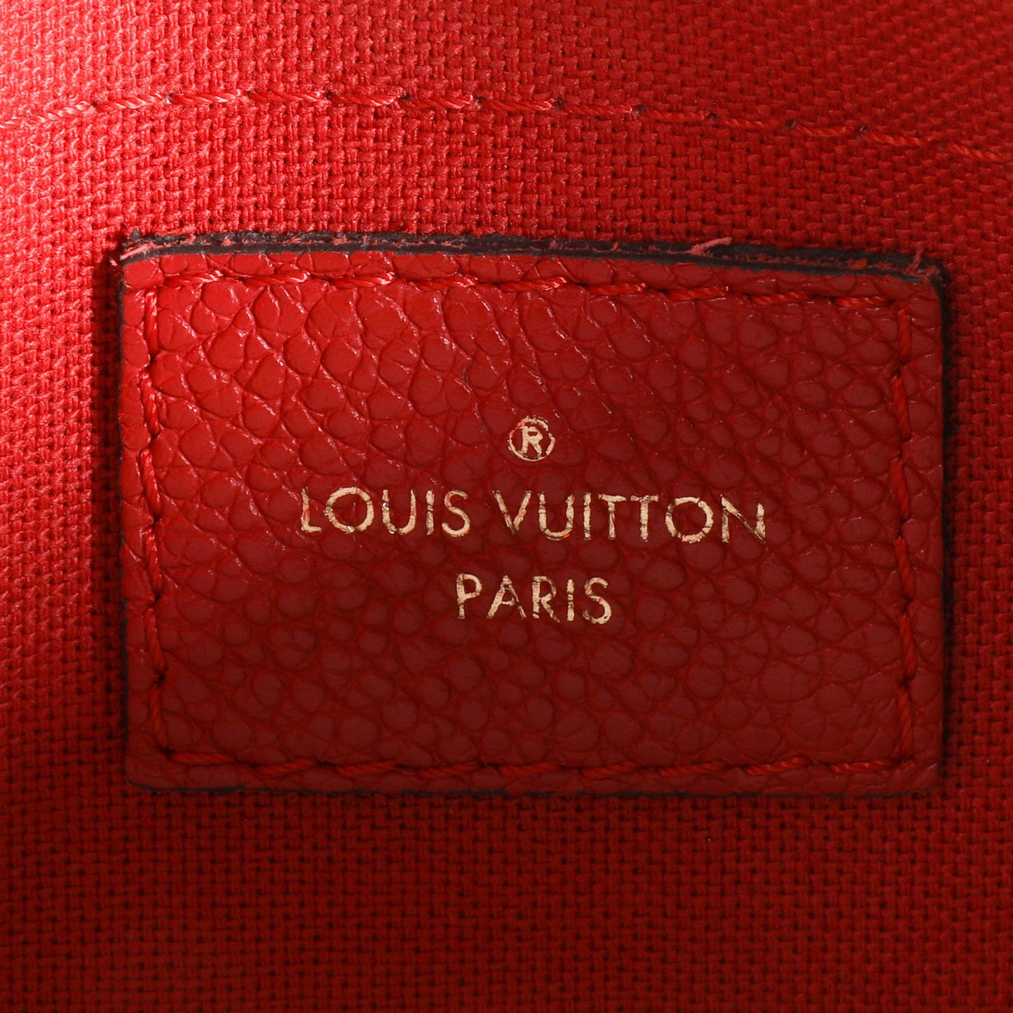 Louis Vuitton Louis Vuitton Monogram Canvas & Cerise Pallas Clutch