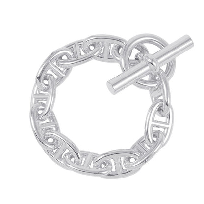 HERMES Chaine d'Ancre Bracelet 11 frames Size TGM SV925