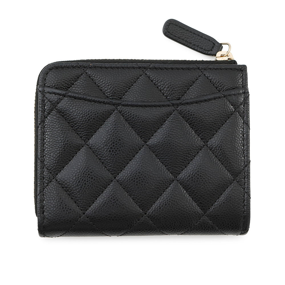 CHANEL CHANEL Timeless Classics L-shaped BlackAP3999 Caviar Leather