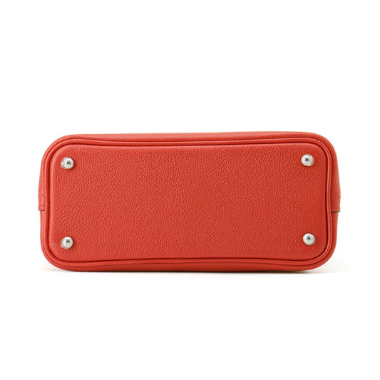 HERMES Bolide1923 Verso Rouge Coeur/Rose Azalee Evercolor Size Mini