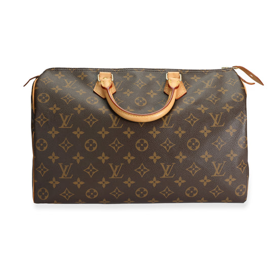 Louis Vuitton Louis Vuitton Monogram Canvas Speedy 35