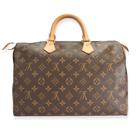 Louis Vuitton Louis Vuitton Monogram Canvas Speedy 35