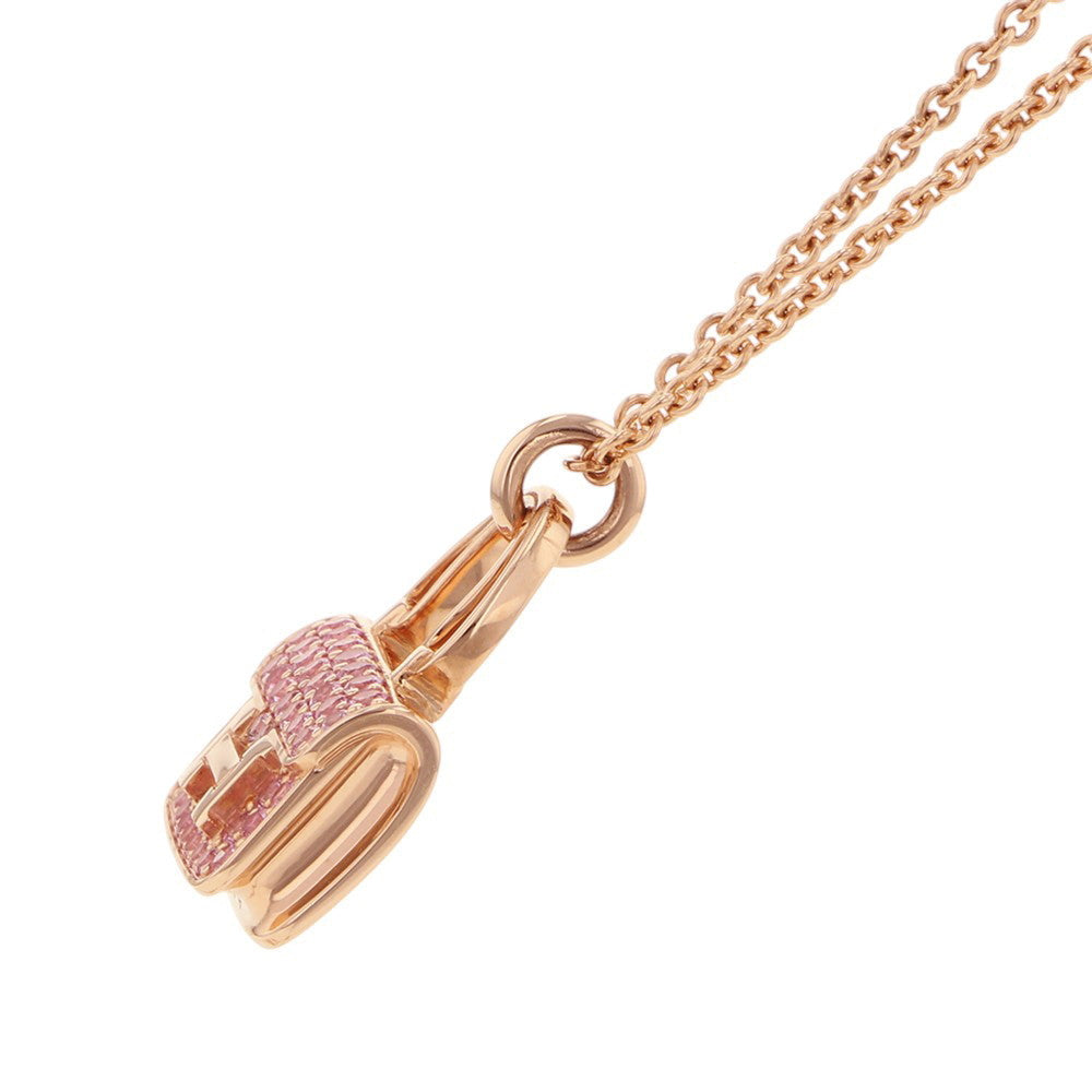 HERMES Amulette Constance PendantH121303B 00 18K Pink Gold