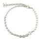 CHANEL CC Logo PearlNecklaceABA625 Metal Strass Costume Pearl