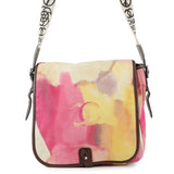 CHANEL CC Logo Embroidery Messenger Bag MulticolorA90809 Suede leather