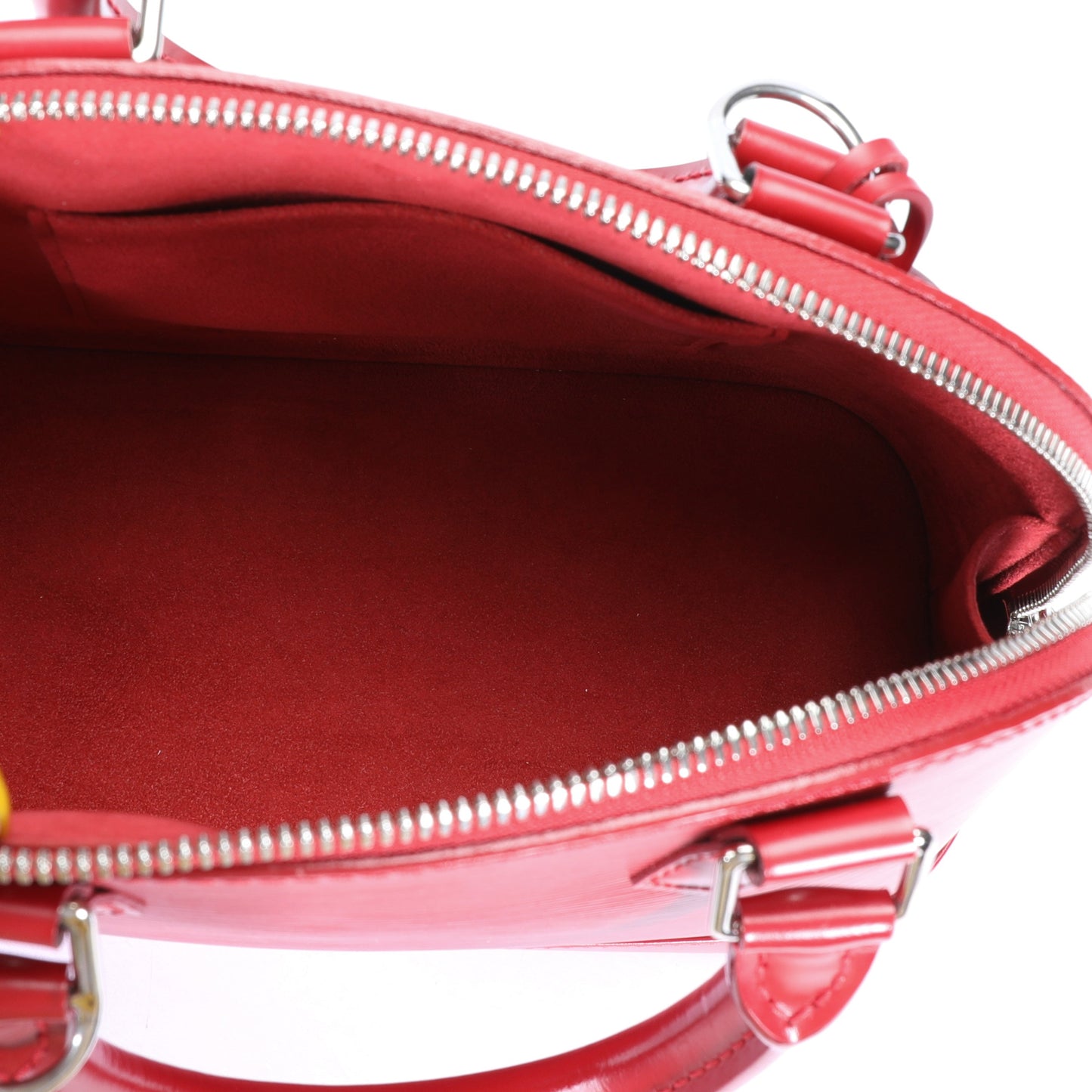 Louis Vuitton Louis Vuitton Red Epi Leather Alma BB