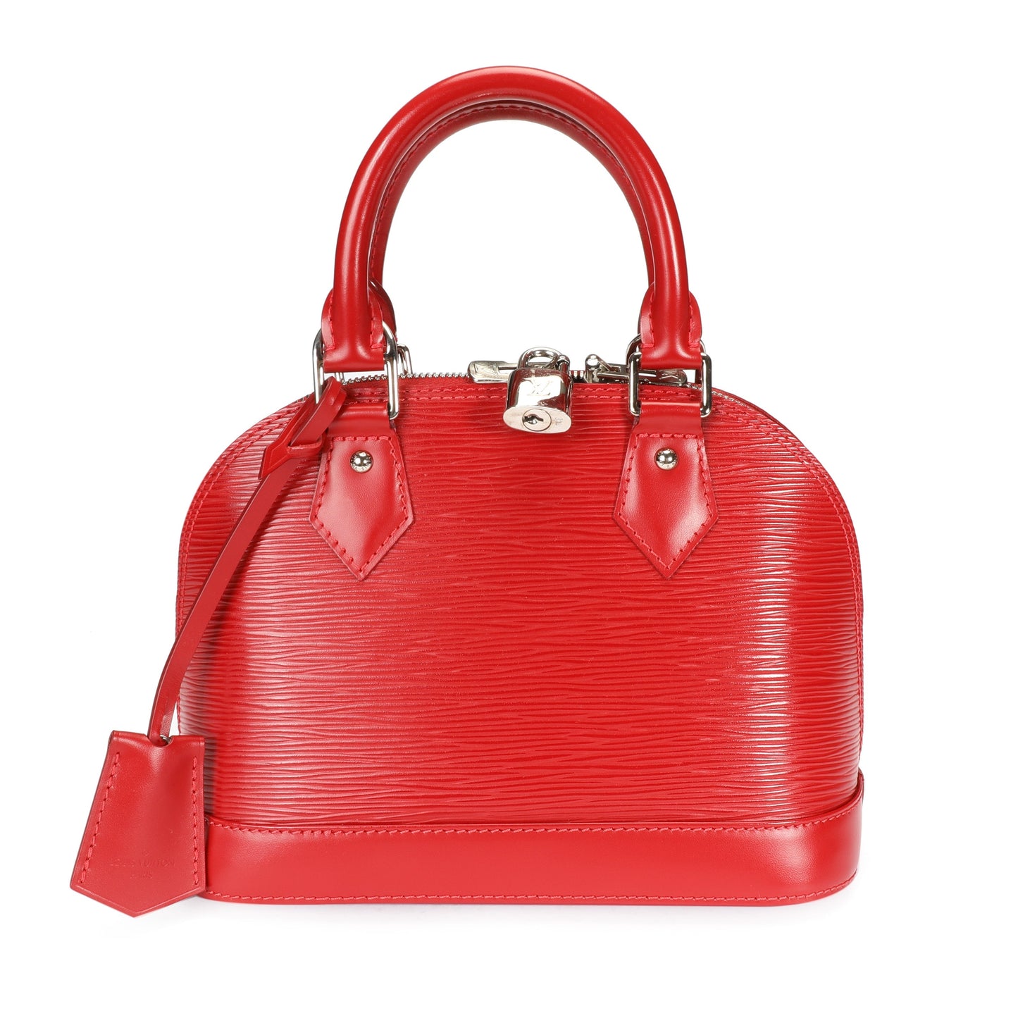 Louis Vuitton Louis Vuitton Red Epi Leather Alma BB