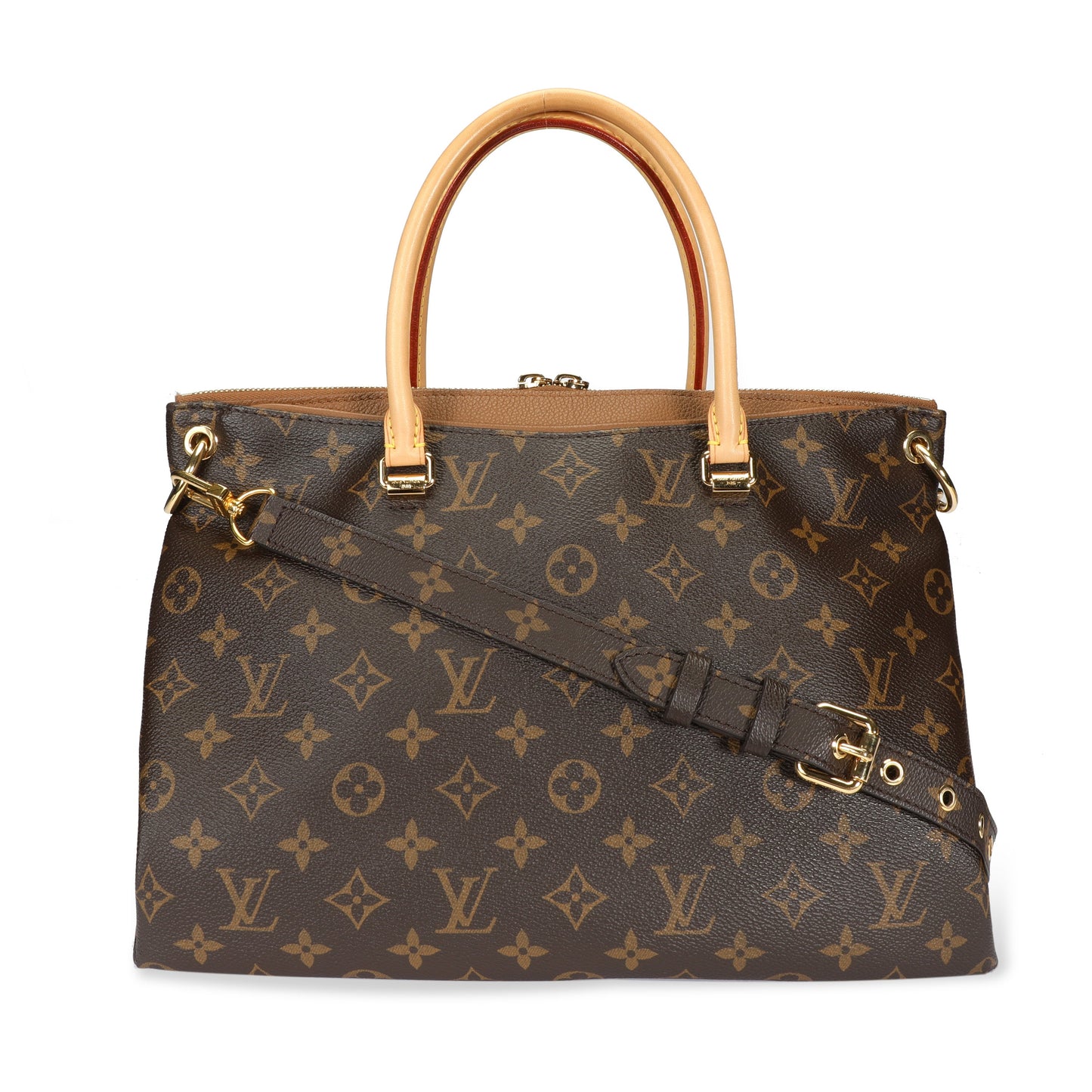Louis Vuitton Louis Vuitton Monogram Canvas & Havane Pallas MM
