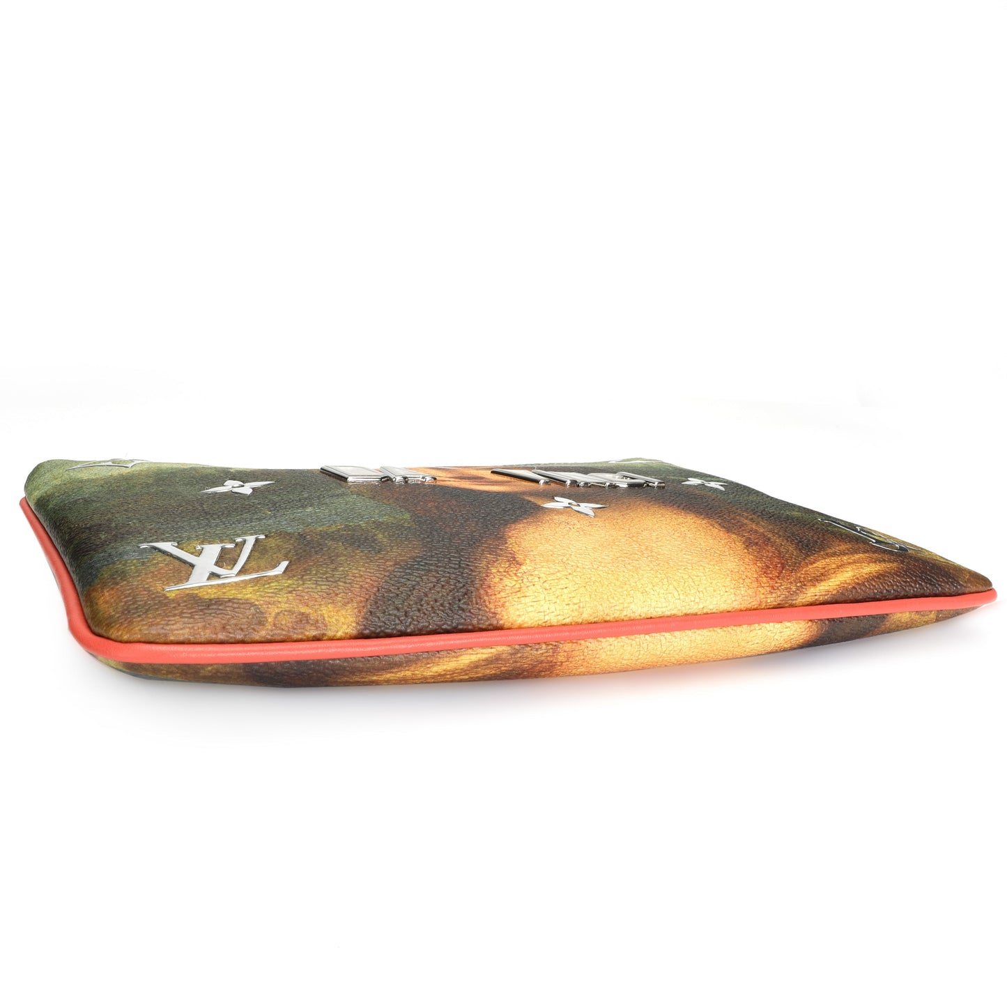 Louis Vuitton Louis Vuitton x Jeff Koons Masters Collection Mona Lisa Pochette Clutch