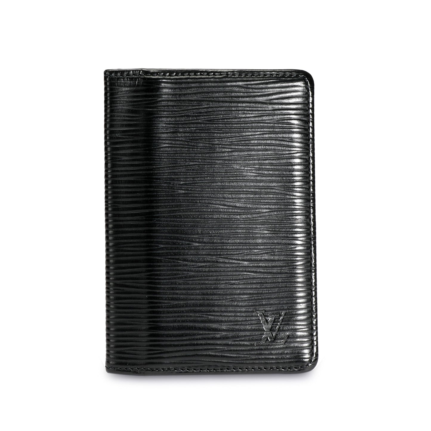 Louis Vuitton Louis Vuitton Black Epi Leather Pocket Organizer