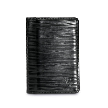 Louis Vuitton Louis Vuitton Black Epi Leather Pocket Organizer