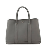 HERMES Garden Party Gris Meyer Negonda Leather