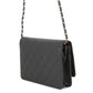 CHANEL Cambon Chain Wallet BlackA46646 Lambskin