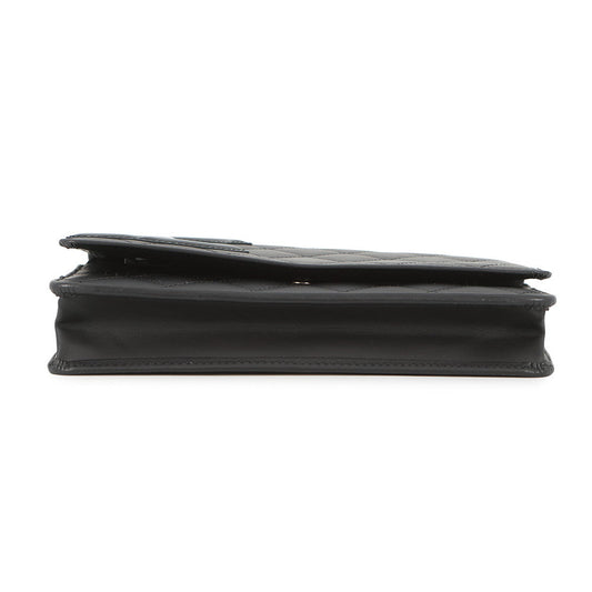 CHANEL Cambon Chain Wallet BlackA46646 Lambskin