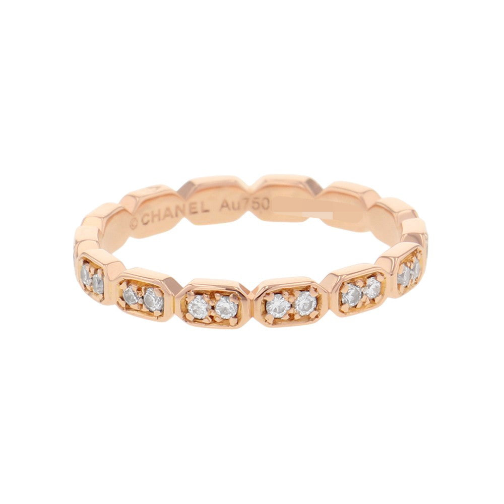 CHANEL Premiere Promes Earring Size 51/#11 18K Pink Gold